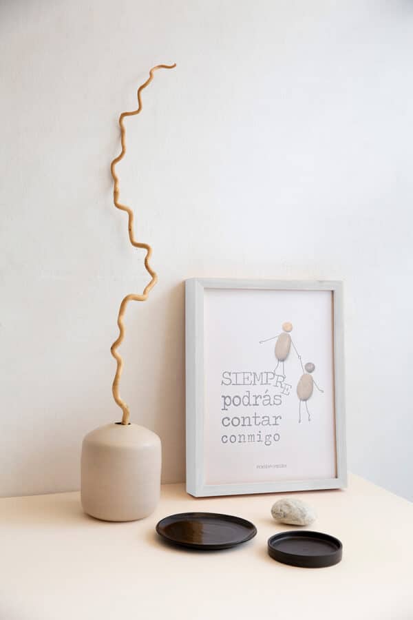 regalo para amigo de poesia en piedra